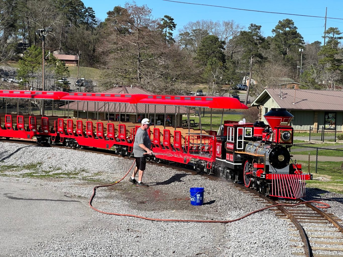 A Clean Train Is A Happy Train! Join Us For Opening Day 2023